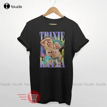 Vintage Trixie & Katya 90 Retro Unisex T-Shirt | Trixie Katya Tour Concert Camisa | Zamolodchikova Tees Xs-5Xl Impresso Tee